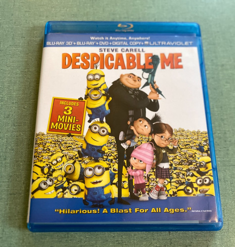Despicable blu ray - despicable, dvd